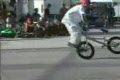 Trixar med cykel