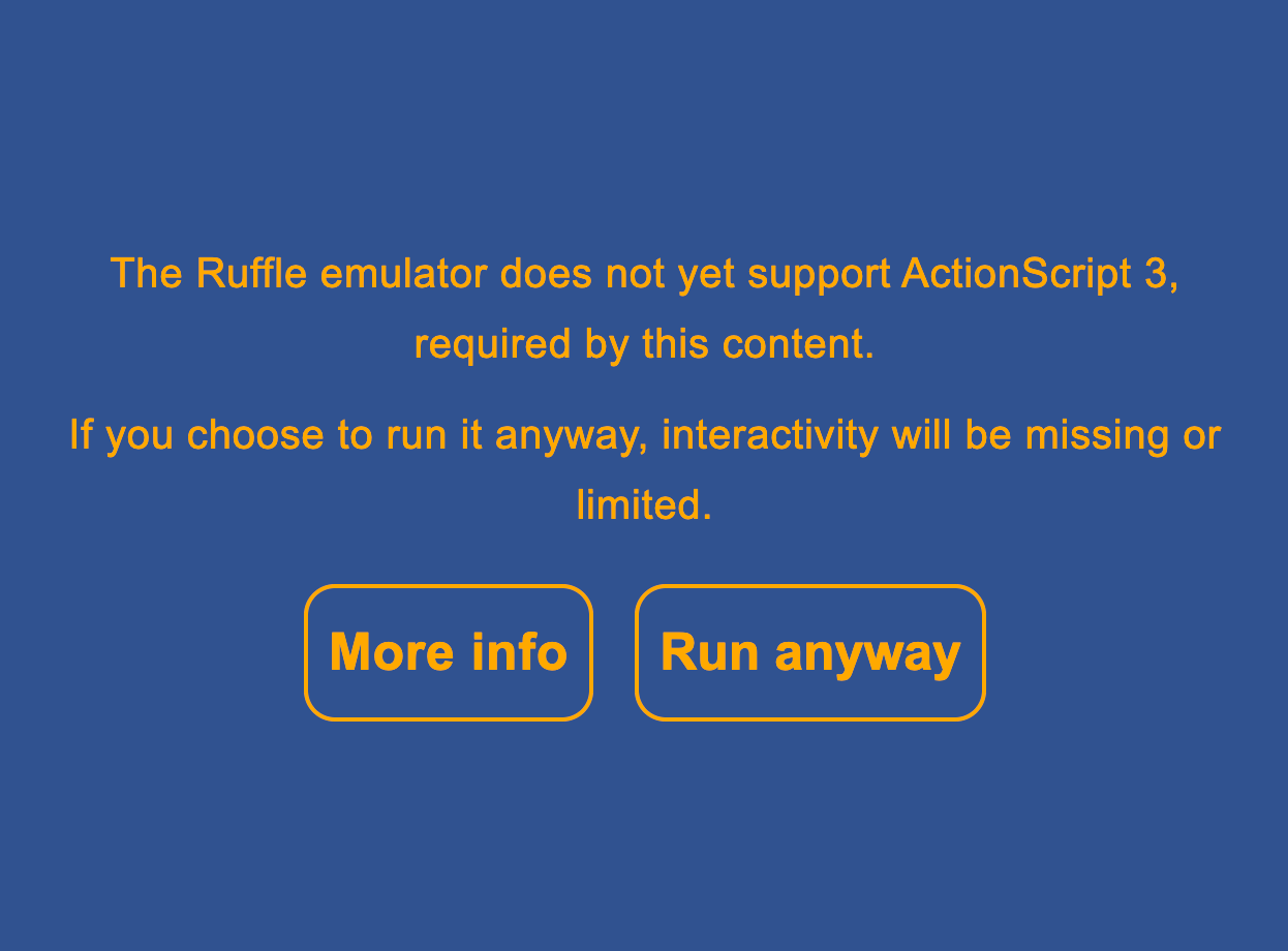 Ruffle Run Anyway example
