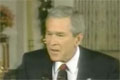 George Bush snackar draget 