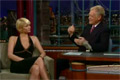 Paris Hilton hos Letterman