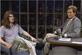 Crispin Glover hos Letterman