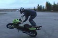 Scooter stunts