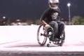 Stunt med rullstol