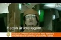 Muammar Gaddafi talar svenska