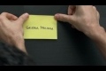 Enorm stopmotion med post-its