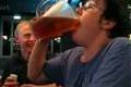 How to drink 2 liter beer in less than 5 seconds