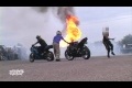 Fail - Motorcykel brinner!