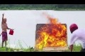 Epic Flaming Ramp Fail
