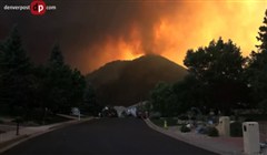 The Colorado Fires Up Close