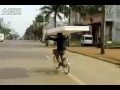 Cyklar hem med madrass