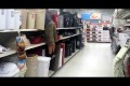 Idiot in a supermarket